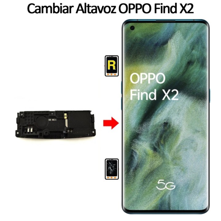 Cambiar Altavoz De Música Oppo Find X2