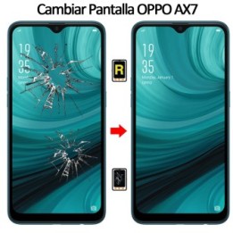 Cambiar Pantalla Oppo AX7