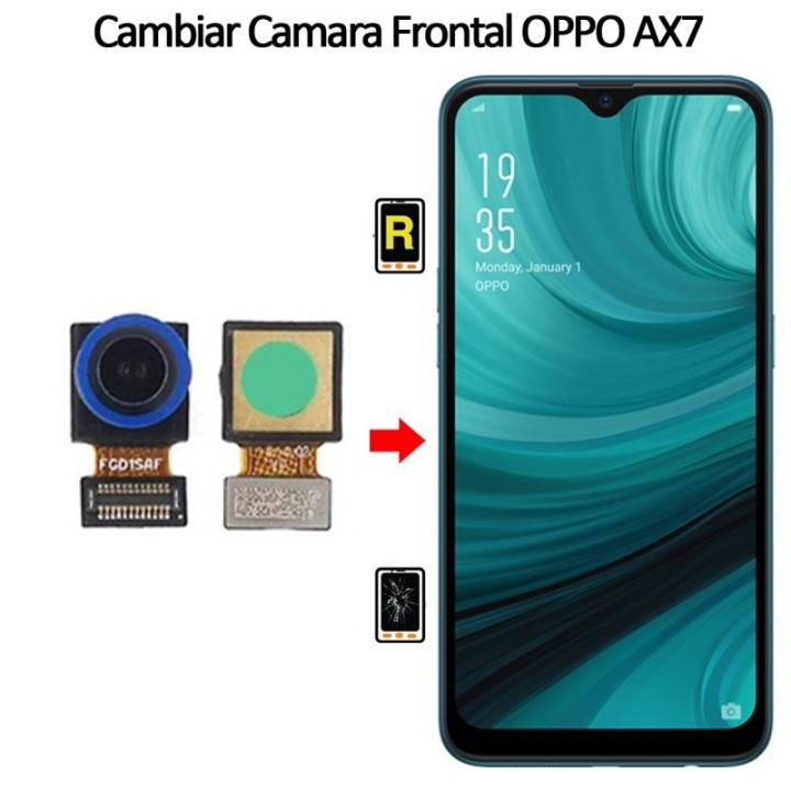 Cambiar Cámara Frontal Oppo AX7
