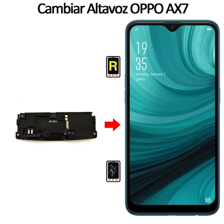 Cambiar Altavoz De Música Oppo AX7