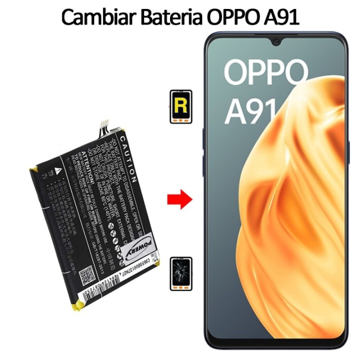 Cambiar Batería Oppo A91