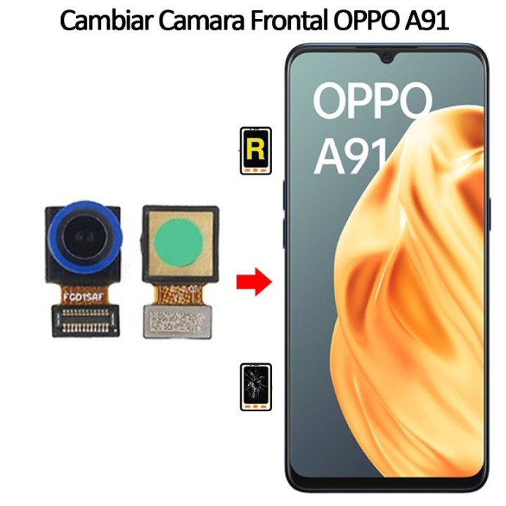 Cambiar Cámara Frontal Oppo A91