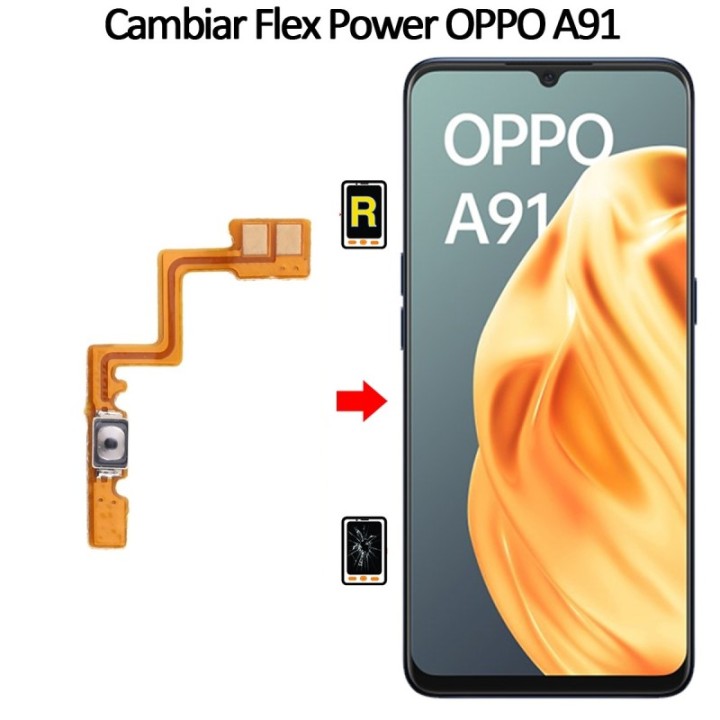 Cambiar Botón De Volumen Oppo A91