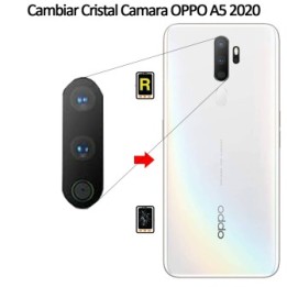 Cambiar Cristal Cámara Trasera Oppo A5 2020