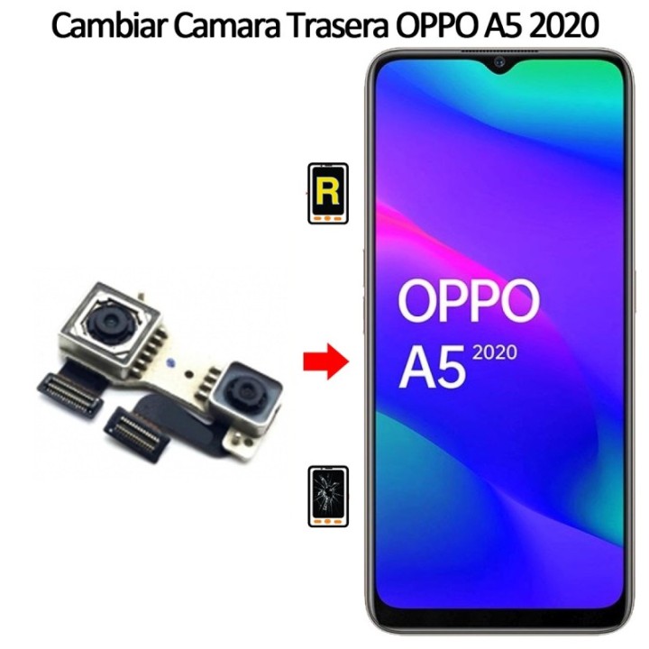Cambiar Cámara Trasera Oppo A5 2020