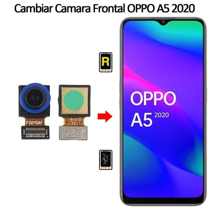 Cambiar Cámara Frontal Oppo A5 2020