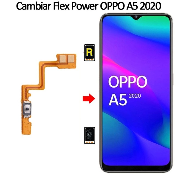 Cambiar Botón De Encendido Oppo A5 2020