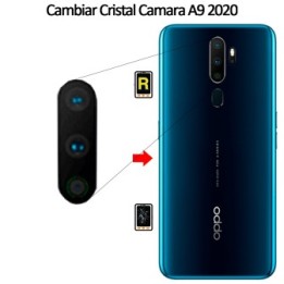 Cambiar Cristal Cámara Trasera Oppo A9 2020
