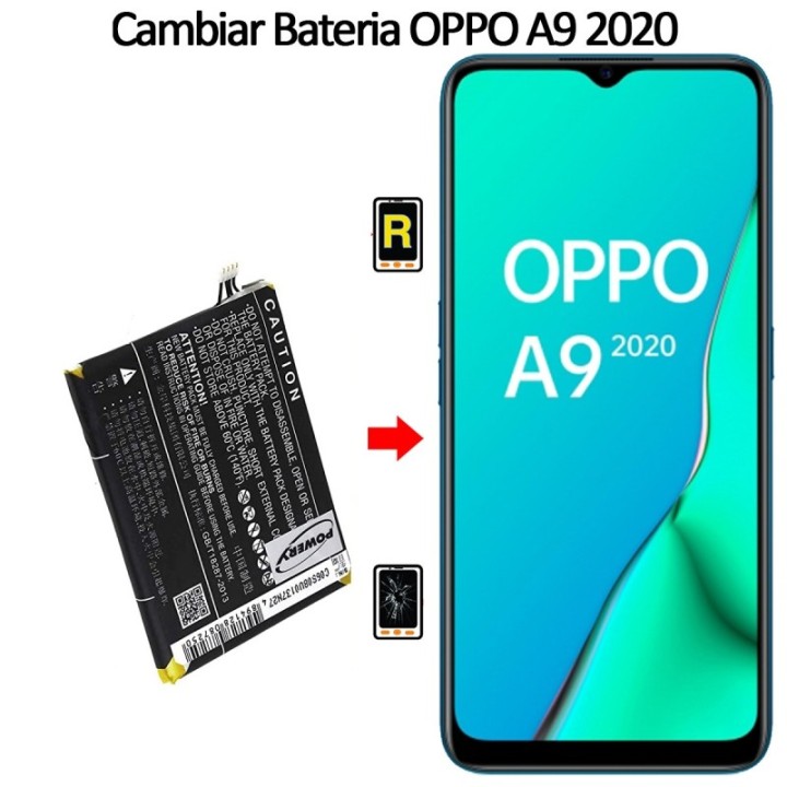 Cambiar Batería Oppo A9 2020