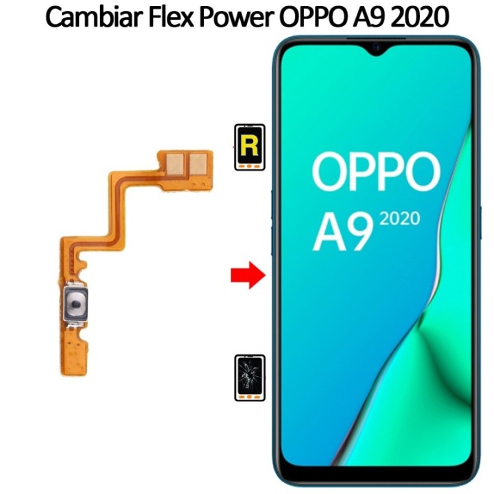 Cambiar Botón De Volumen Oppo A9 2020