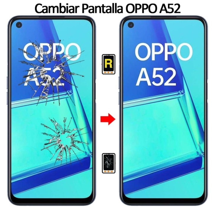 Cambiar Pantalla Oppo A52