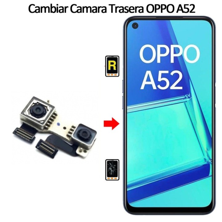 Cambiar Cámara Trasera Oppo A52