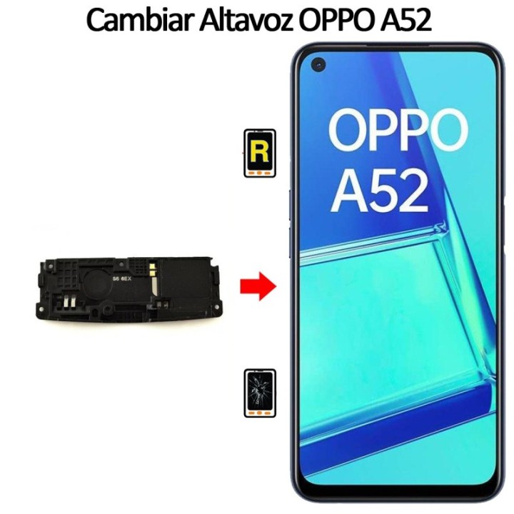 Cambiar Altavoz De Música Oppo A52