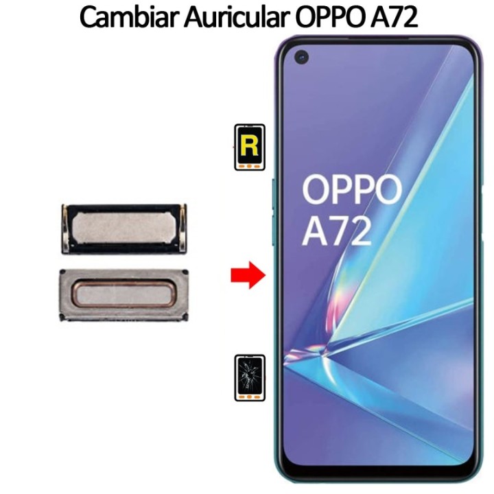 Cambiar Auricular De Llamada Oppo A72