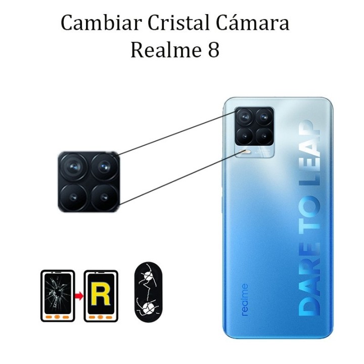 Cambiar Cristal Cámara Trasera Realme 8