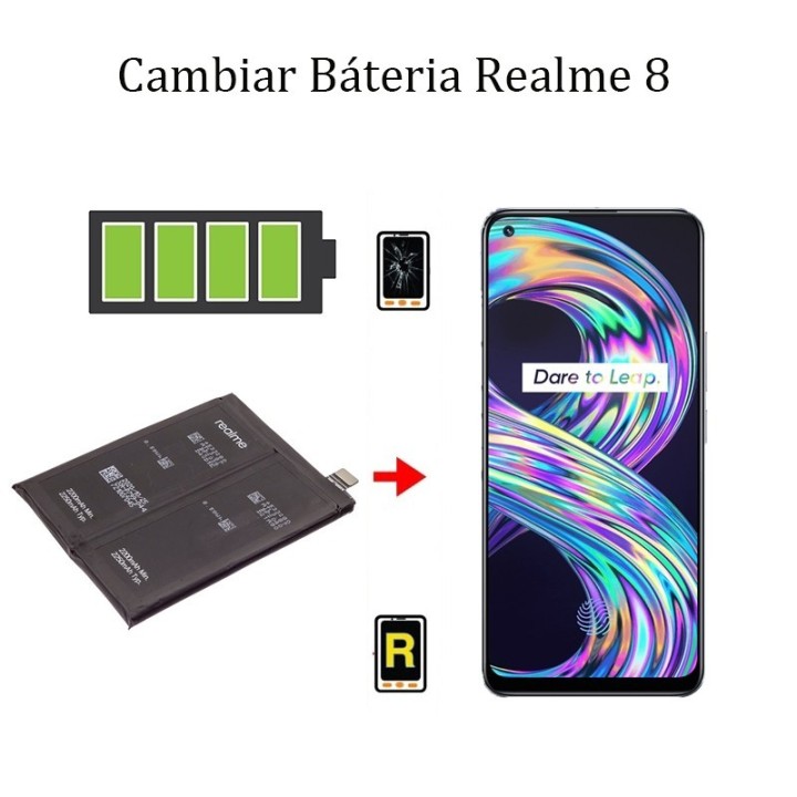 Cambiar Batería Realme 8