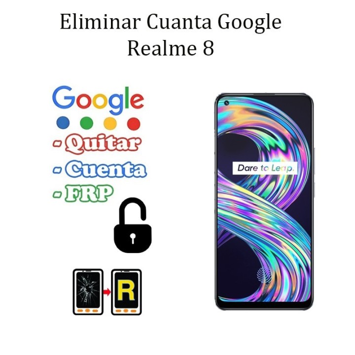 Eliminar Contraseña y Cuenta FRP Realme 8