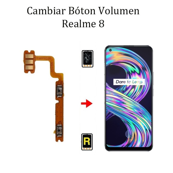 Cambiar Botón De Volumen Realme 8