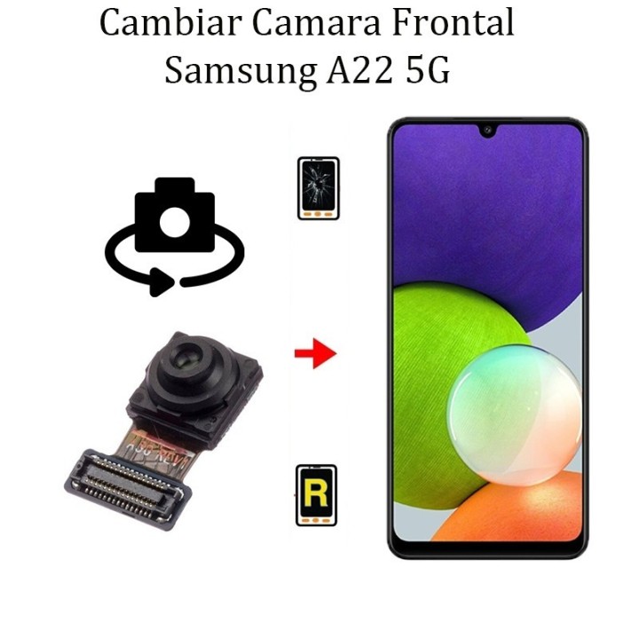 Cambiar Cámara Frontal Samsung Galaxy A22 5G
