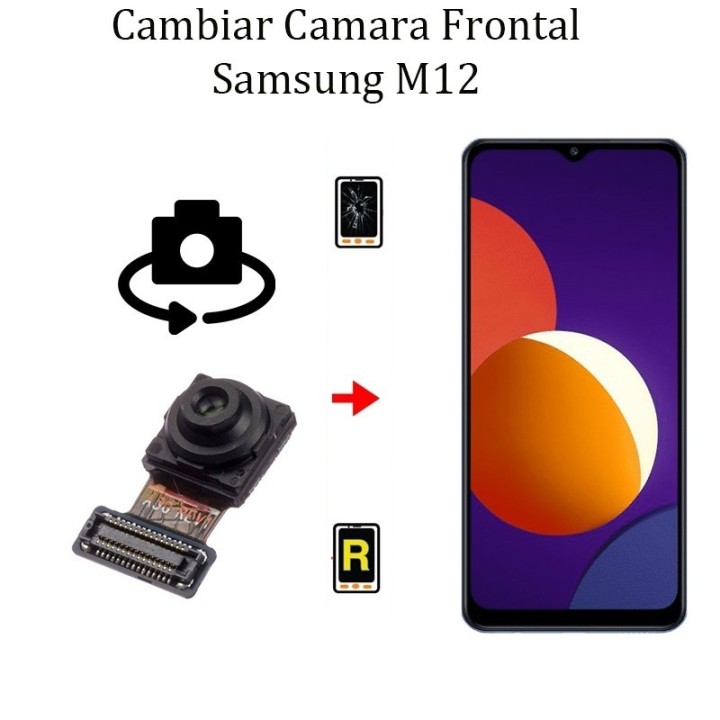 Cambiar Cámara Frontal Samsung Galaxy M12