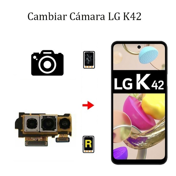 Cambiar Cámara Trasera LG K42