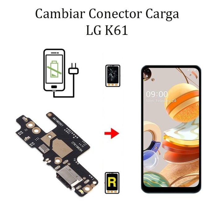 Cambiar Conector De Carga LG K61