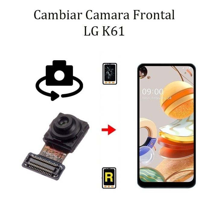 Cambiar Cámara Frontal LG K61