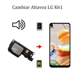 Cambiar Altavoz De Música LG K61