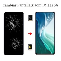 Cambiar Pantalla Xiaomi Mi 11i 5G Original Con Marco
