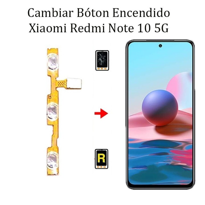Cambiar Botón De Encendido Xiaomi Redmi Note 10 5G