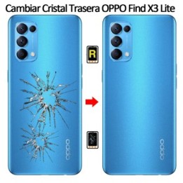 Cambiar Tapa Trasera Oppo Find X3 Lite