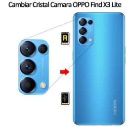 Cambiar Cristal Cámara Trasera Oppo Find X3 Lite