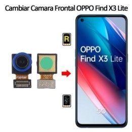 Cambiar Cámara Frontal Oppo Find X3 Lite