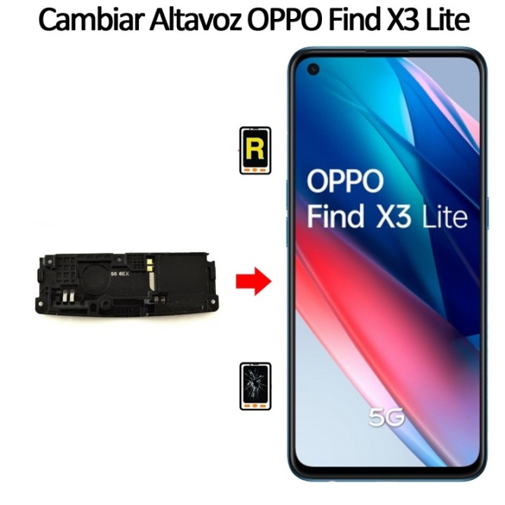 Cambiar Altavoz De Música Oppo Find X3 Lite
