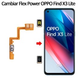 Cambiar Botón De Encendido Oppo Find X3 Lite