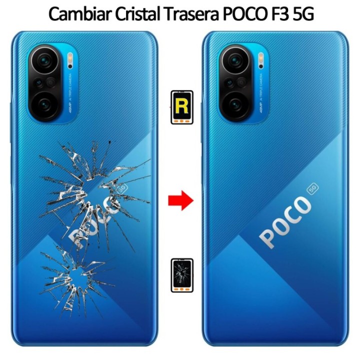 Cambiar Tapa Trasera Xiaomi Poco F3 5G