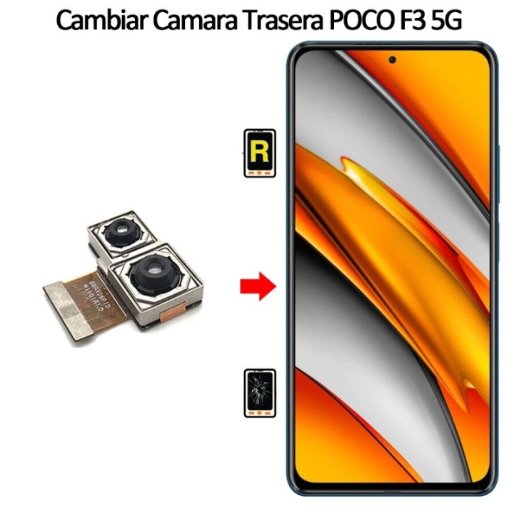 Cambiar Cámara Trasera Xiaomi Poco F3 5G