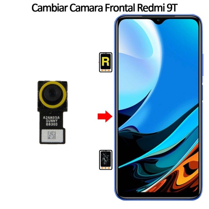 Cambiar Cámara Frontal Xiaomi Redmi 9T