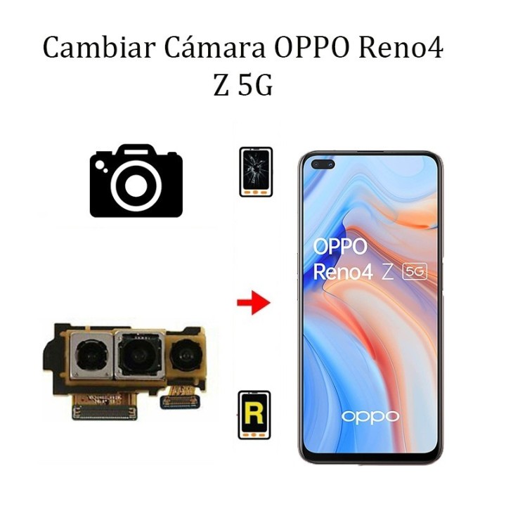 Cambiar Cámara Trasera Oppo Reno 4Z 5G
