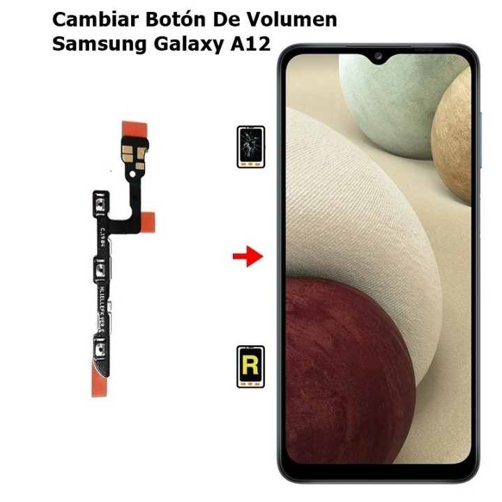 Cambiar Botón De Volumen Samsung Galaxy A12