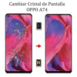 Cambiar Cristal De Pantalla Oppo A74