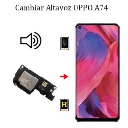 Cambiar Altavoz De Música Oppo A74