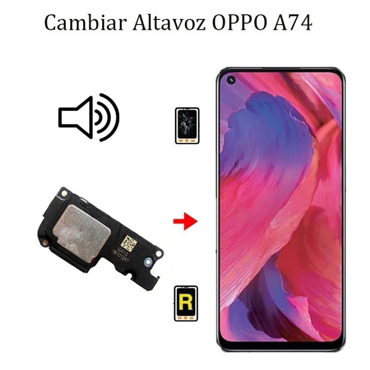 Cambiar Altavoz De Música Oppo A74