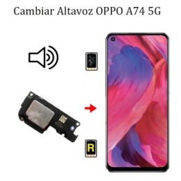 Cambiar Altavoz De Música Oppo A74 5G