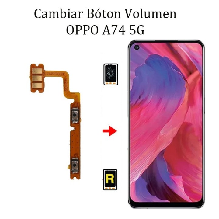 Cambiar Botón De Volumen Oppo A74 5G