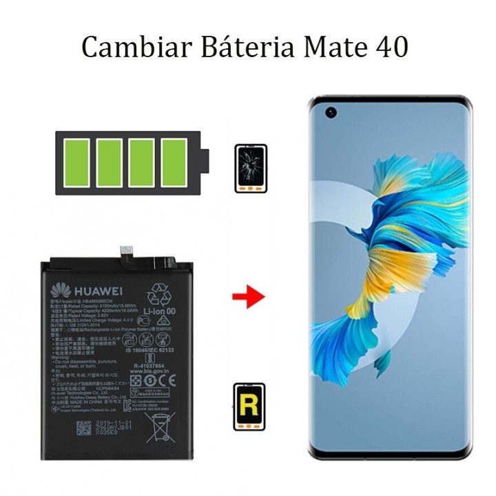 Cambiar Batería Huawei Mate 40