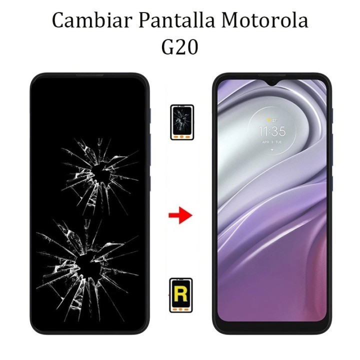 Cambiar Pantalla Motorola Moto G20