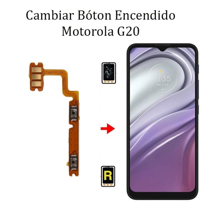 Cambiar Botón De Encendido Motorola Moto G20