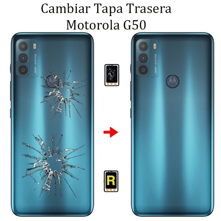 Cambiar Tapa Trasera Motorola Moto G50