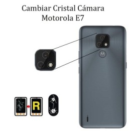Cambiar Cristal Cámara Trasera Motorola Moto E7